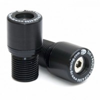 Závaží R&G Racing do řidítek pro GILLES (Threaded) VARIO BARS, černé (pár)